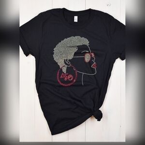 DELTA SOROR RHINESTONE Unisex T-shirt